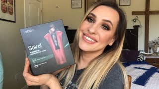 Hair Curler MKBOO Automatic Curling Iron amazon review [upl. by Ariday]