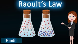 Raoults Law  3D Animated explanation  class 12th chemistry  solutions [upl. by Newton]