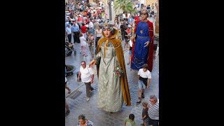 Ball de gegants de Moià Ball de Rams Festa major 2019 [upl. by Ertnod576]