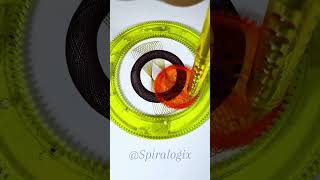 My new Spirograph Design ✍️ spirograph satisfying trending spiroart shorts youtubeshorts [upl. by Mcwherter845]