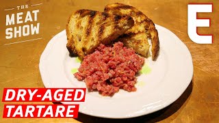 Raw DryAged Beef Tartare is the Best Start to a Beef Feast at Hawksmoor — The Meat Show [upl. by Suirad325]