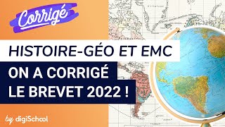 Brevet  correction de lhistoiregéo 2022 [upl. by Dorine]