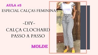 DIY – Calça Clochard Passo a Passo – MOLDE [upl. by Donatelli]