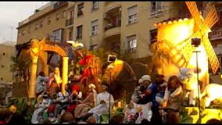 Cabalgata Reyes Magos de Cádiz 2010 1ª parte [upl. by Bael]