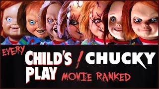 Every Childs Play  Chucky Movie RANKED [upl. by Carvey]