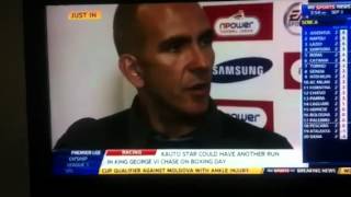 Paolo Di Canio Full Interview Regarding Wes Foderingham Preston V Swindon [upl. by Ymmaj]