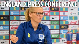 LIVE Sarina Wiegman press conference ahead of England vs Germany [upl. by Fortna]