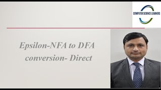 Eliminate Epsilon εmoves  Easy Conversion from epsilon NFA to DFA  Direct Method [upl. by Ericksen]