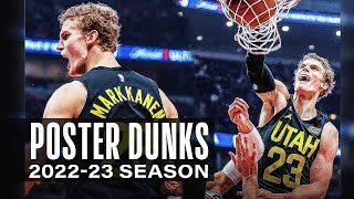 Lauri Markkanens Most VICIOUS Poster Dunks of the 202223 NBA Season  BestOfNBA [upl. by Nauqed]