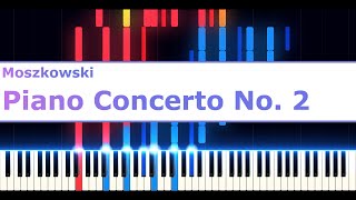 Moszkowski  Piano Concerto No 2 Op 59 2nd Mvt [upl. by Ennovy776]