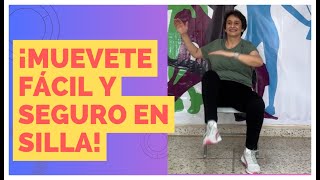 ¡Cardio y Movilidad en Silla para MayoresRutina Ejercicios Terera Edad [upl. by Emya919]