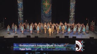 Balmacewen Intermediate School Kapa Haka  Otago Polyfest 2107 [upl. by Hsetirp]