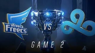 AFS vs C9  Quarterfinal Game 2  World Championship  Afreeca Freecs vs Cloud9 2018 [upl. by Aiksas]