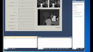 Stereo Correspondence Disparity Map with Emgu CV C [upl. by Filiano]