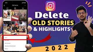 How to Delete Old Story Highlights on Instagram 2022 [upl. by Elleryt]