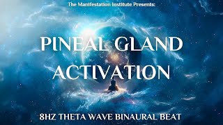 8Hz Theta Wave Binaural Beats For Pineal Gland Activation  Schumann Frequency  Manifest Success [upl. by Eladnar]