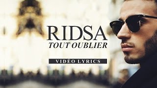 Ridsa  Tout oublier Acoustique Vidéo Lyrics [upl. by Neurath]