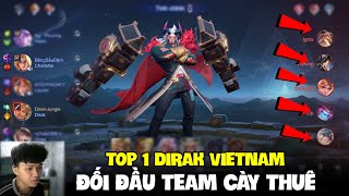 DIRAKJUNGLE Đối Đầu Team Cày Thuê Cùng Khán Giả Rank Cận TĐ [upl. by Nahtnaoj552]