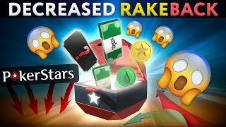 Pokerstars decreasing Rakeback AGAIN [upl. by Killen]