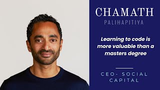 Chamath Palihapitiya loves giving Harvard MBAs a reality check [upl. by Fonzie471]