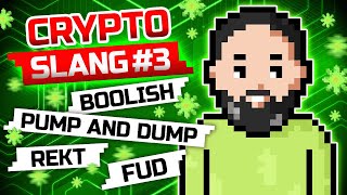 Crypto Slang You Need to Know 3 FUD Pump and Dump REKT amp BOOLISH  Blum Academy [upl. by Naitirb]