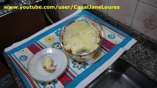 COUVE FLOR GRATINADA COM MOLHO BRANCO [upl. by Blader]