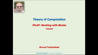 Theory of Computation JFLAP Working with Blocks Tutorial [upl. by Pufahl]