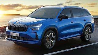 New Skoda Kodiaq Sportline 2024  FIRST Exterior Look [upl. by Margy]