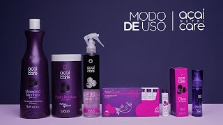 Modo de uso Açaí Nutri Care  Beox Professional [upl. by Anib]