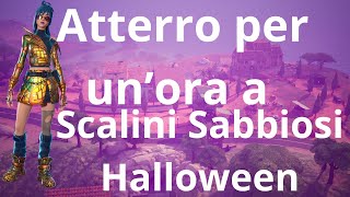 Atterro per unora a Scalini Sabbiosi Halloween Fortnite Destino Finale C5 S4 [upl. by Lirrad293]