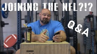 PLAYING IN THE NFL  QUESTION AND ANSWER  BRIAN SHAW [upl. by Oirrad]