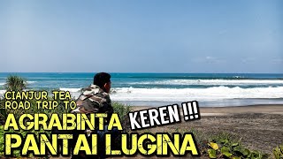 PANTAI LUGINA AGRABINTA CIANJUR SELATAN  Masih jarang di kunjungi [upl. by Nnyleitak]