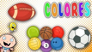 Aprende los colores y los números con pelotas de colores  Toysurprise [upl. by Rausch837]