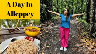 Alleppey Alappuzha Kerala In 1 Day  Beaches  Island Toddy Food And Much More Hindi Vlog [upl. by Venetia]