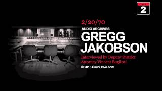 Audio Archives Gregg Jakobson interviewed by Vincent Bugliosi February 20 1970  Tape Two [upl. by Gusty]