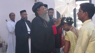 Malankara Orthodox Wedding Ceremony By HG Yakob Mar EliasSijo amp Shidini 2 [upl. by Irelav922]