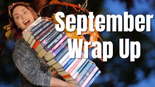 AMAZING READING MONTH September Reading Wrap Up [upl. by Howard]