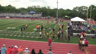 NJSIAA Track  4x400m Relay Group 4 Final 20120602  2012 NJ State Championships [upl. by Eilra889]