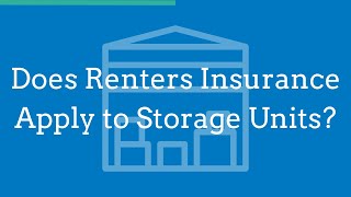 Does Renters Insurance Apply to Storage Units [upl. by Lulita]