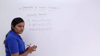 Linearity Property in Laplace Transform [upl. by Compton]