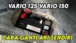 tutorial cara ganti aki sendiri Vario 125  Vario 150 vario vario125 vario150 [upl. by Narton]