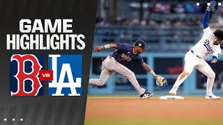 Red Sox vs Dodgers Game Highlights 71924  MLB Highlights [upl. by Chloe]