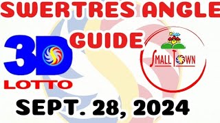 swertres angle guide 3d lotto and all STL Swer3 September 282024 [upl. by Maddeu197]