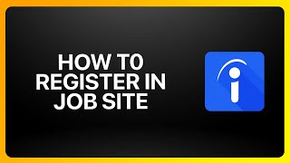 How To Register In Indeed Job Site Tutorial [upl. by Slavic]