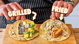 Perfect Homemade Fish Tacos Grilled Vs Fried [upl. by Andre]