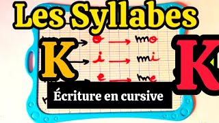 Les Syllabes en Français k [upl. by Ehsrop]