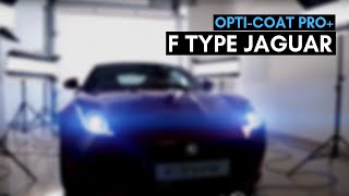 OptiCoat Pro Hydrophobic Properties F Type Jaguar [upl. by Hceicjow]