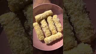 Air Fryer Mozzarella Cheese Sticks recipe easyrecipe food comfortfood howto [upl. by Colombi]