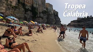 📽️ ITALY 4K  Spiaggia di Tropea  CALABRIA VV 🐚  10 Most Beautiful Places To Visit in Italy [upl. by Relyc]