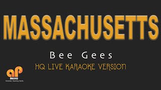 MASSACHUSETTS  Bee Gees HQ KARAOKE VERSION [upl. by Perpetua]